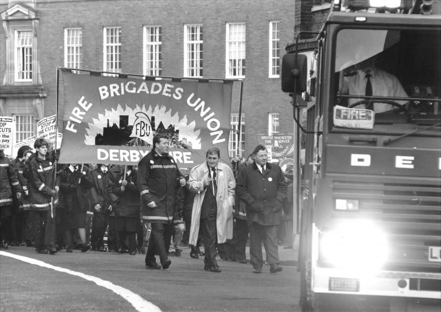 Vintage march black white derbyshire