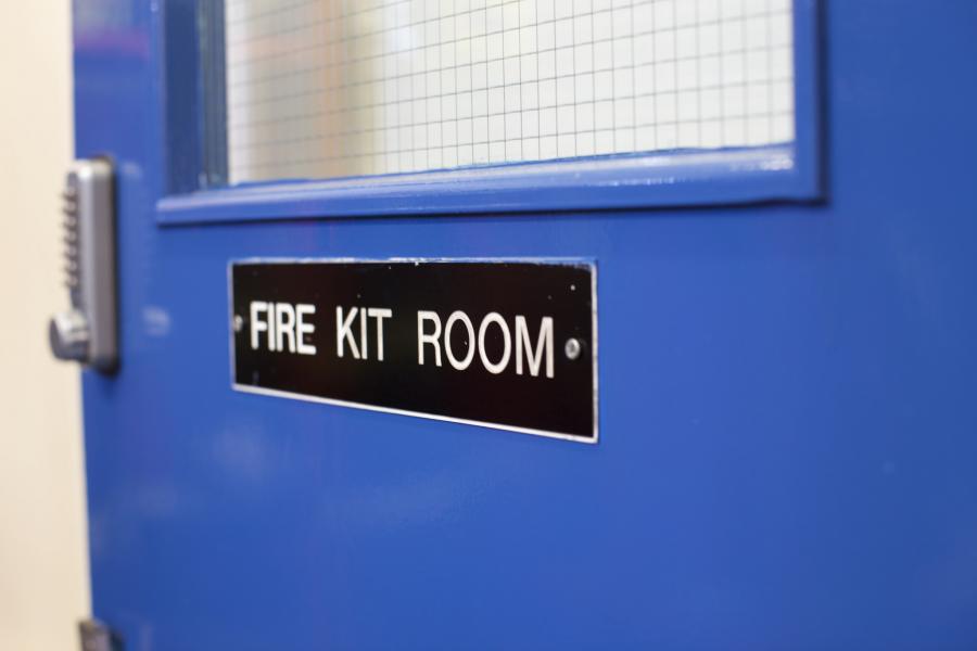 fire kir room door