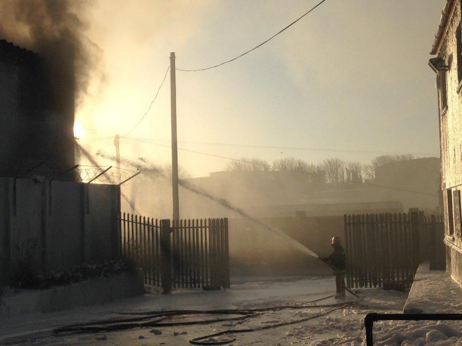 Morning fire scene water 36395765986