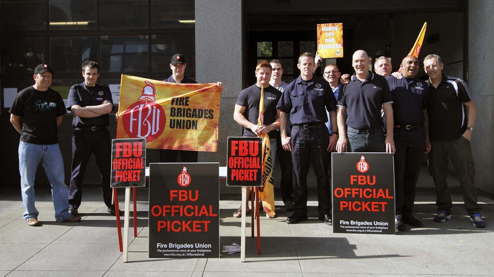 FBU-picket-line-blog