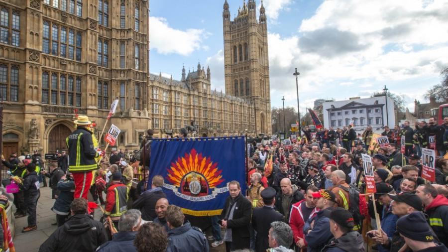 protest-outside-parliament-westminster