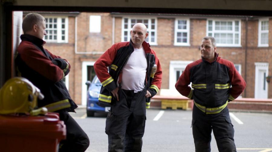three-3-firefighters-standing