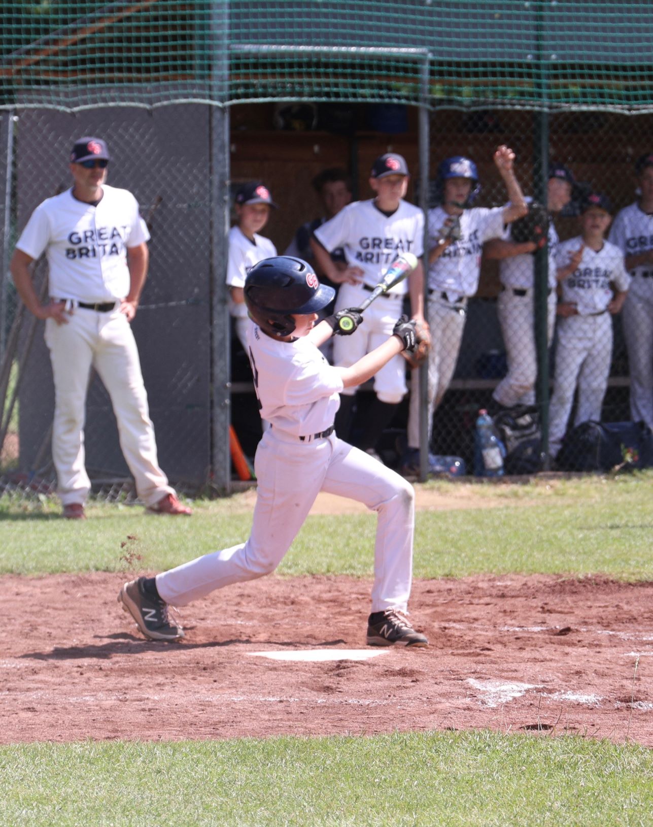 Gavin Marshalls son baseball