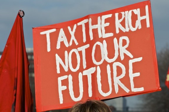 Tax the rich not our future