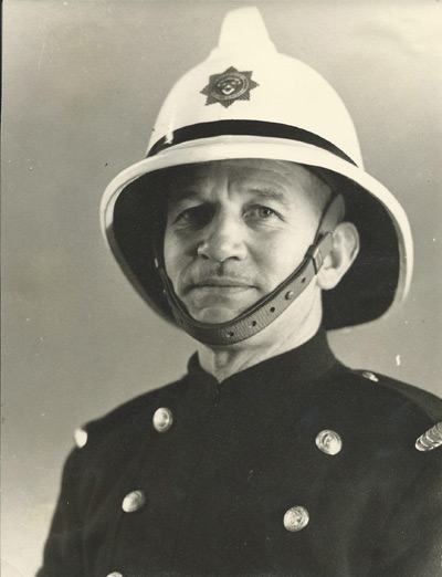 Photo: Station Officer Joseph Calderwood, Lanarkshire Fire Brigade. Reproduced with permission of Graeme Kirkwood