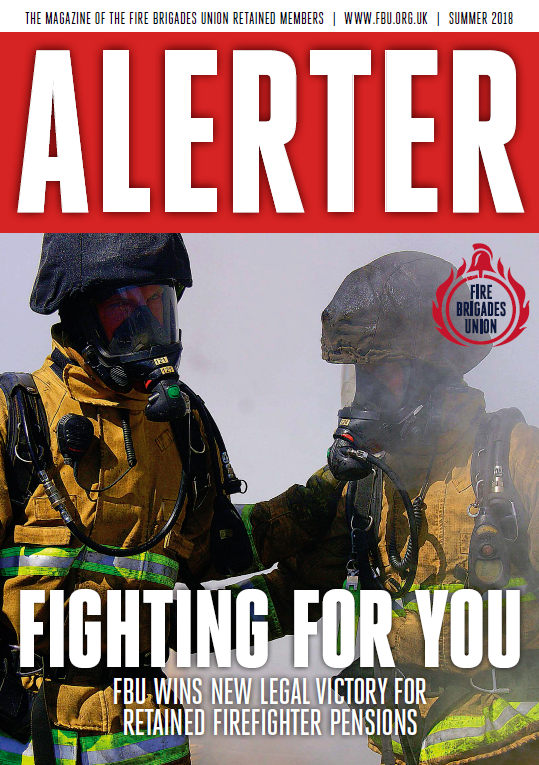 Cover Alerter magazine, summer 2018