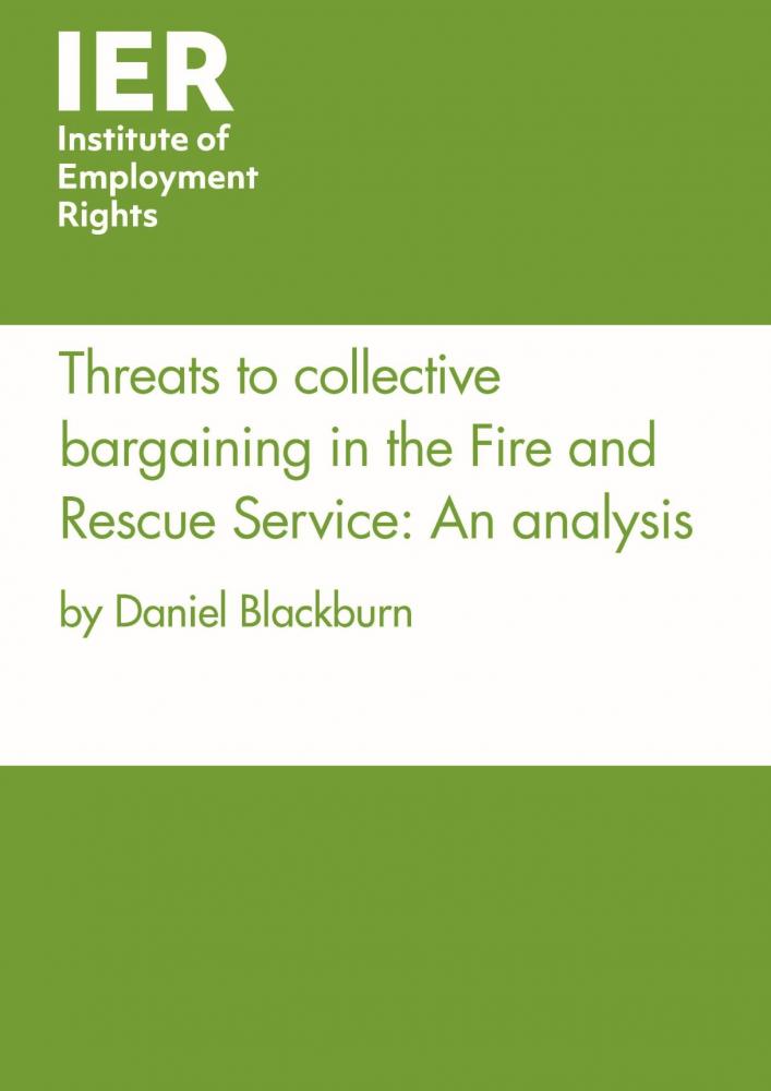 Front cover of IER report Nov 2021 by Daniel Blackburn 