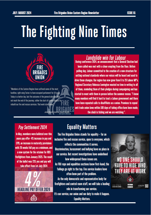 Eastern newsletter July/August