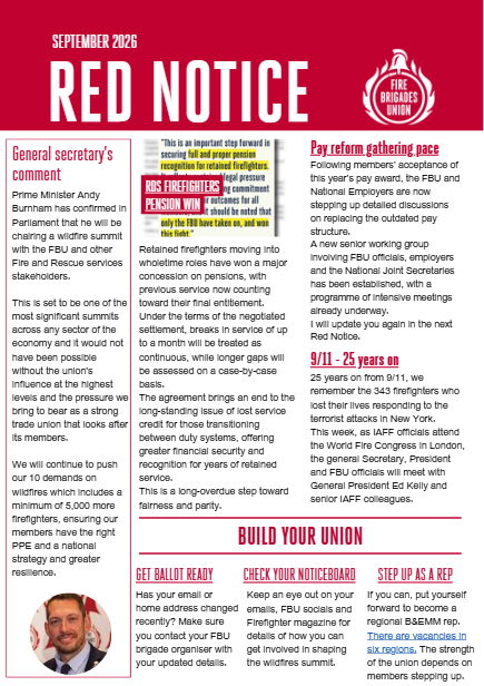 September 2026 edition of Red Notice