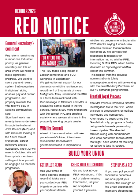 October 2026 edition of Red Notice.