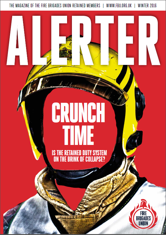 Cover Alerter magazine, winter 2016