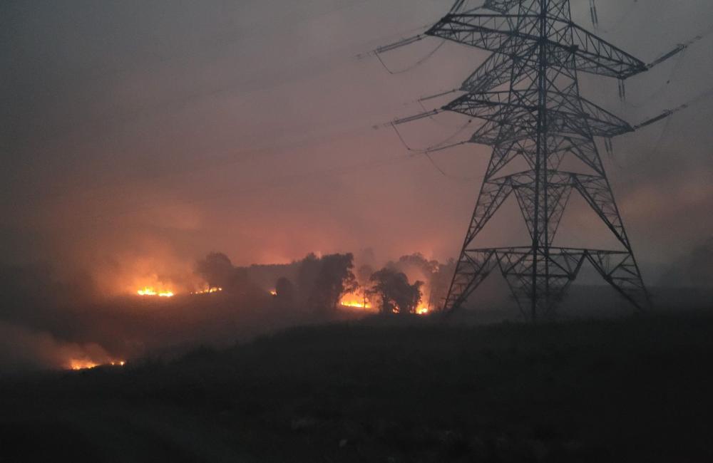 Scotland wildfire Cannich May 2023
