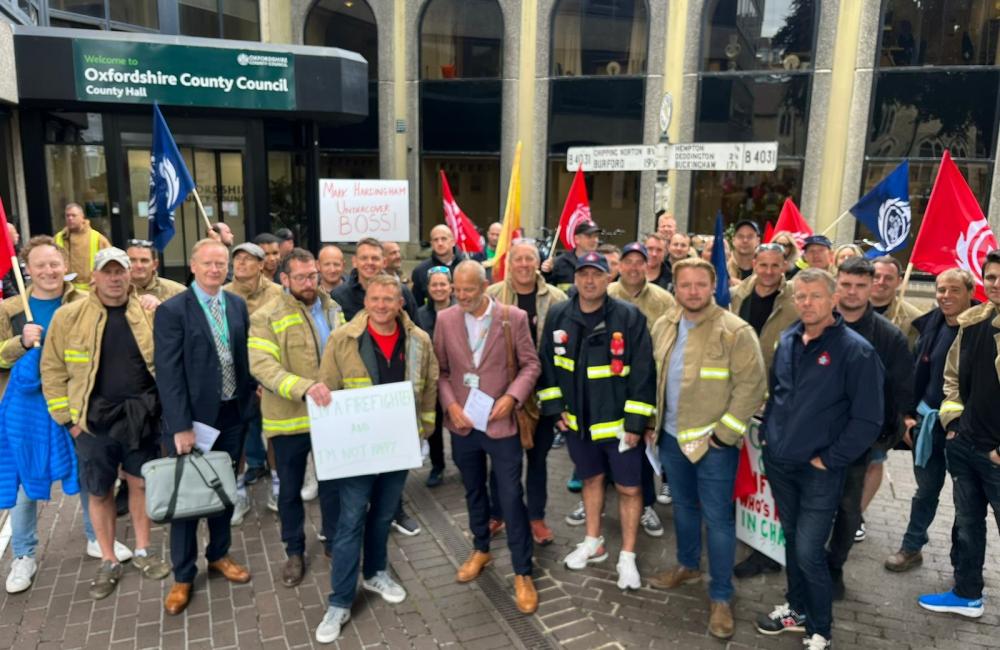 Rally against direct entry Oxfordshire July 2023