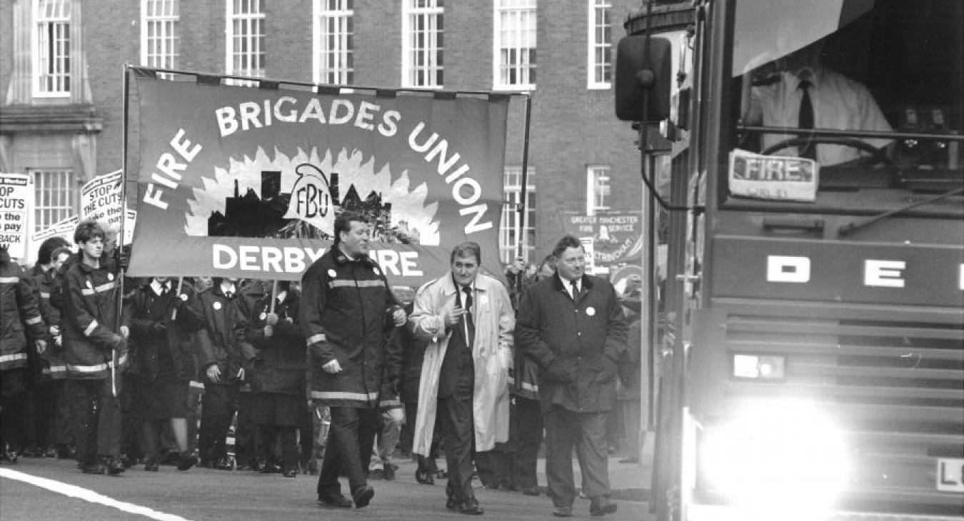 Vintage march black white derbyshire