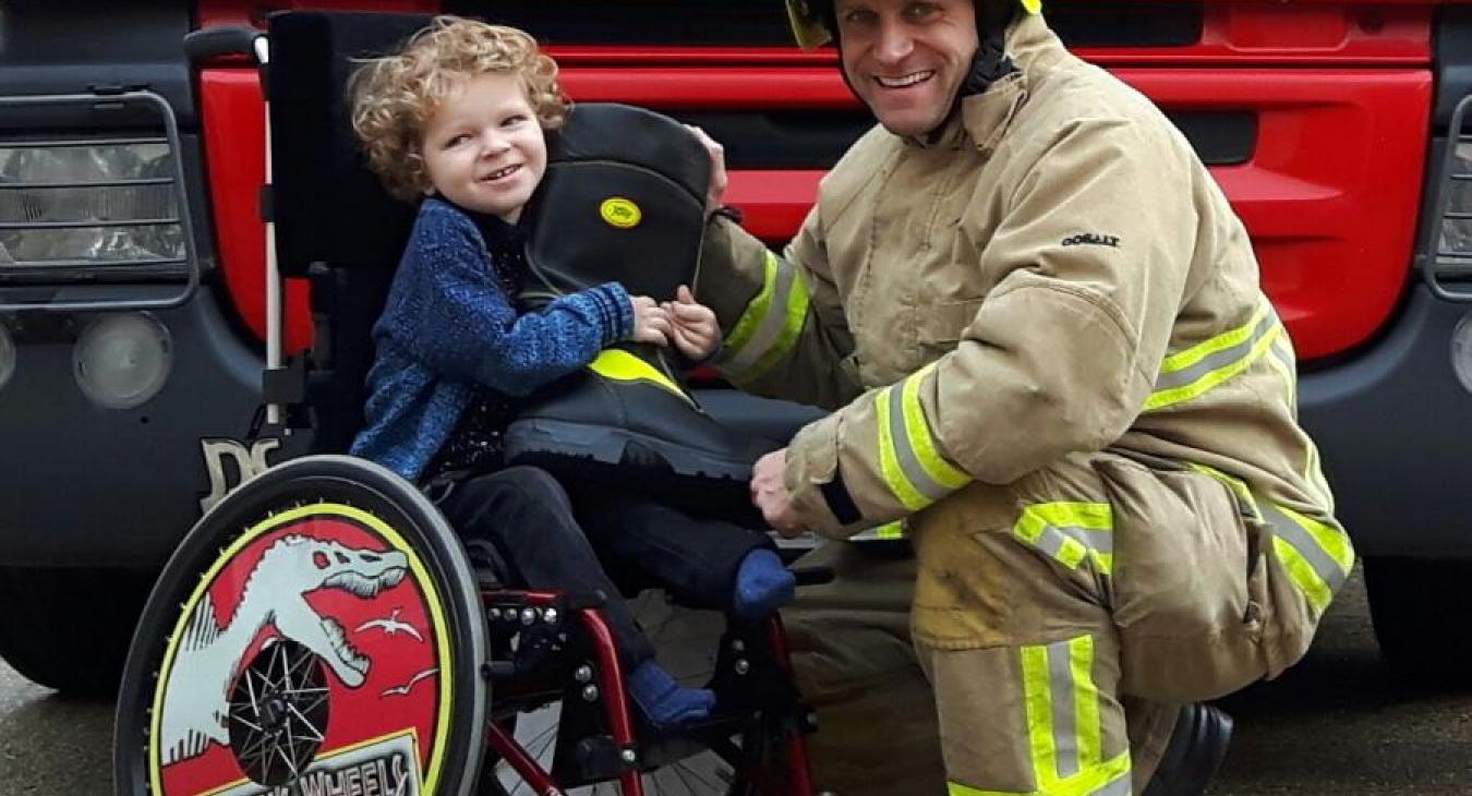 Stanley Newman suffers from congenital muscular dystrophy