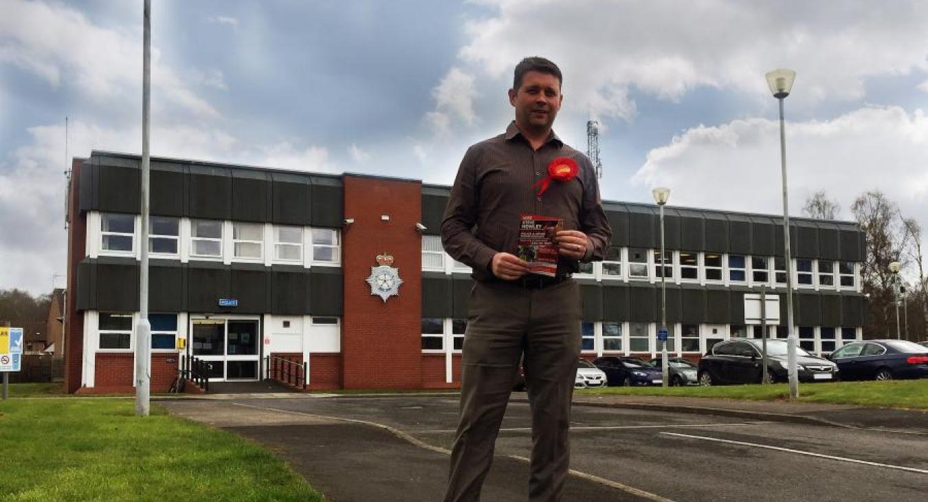 Firefighters back Steve Howley for North Yorks PCC