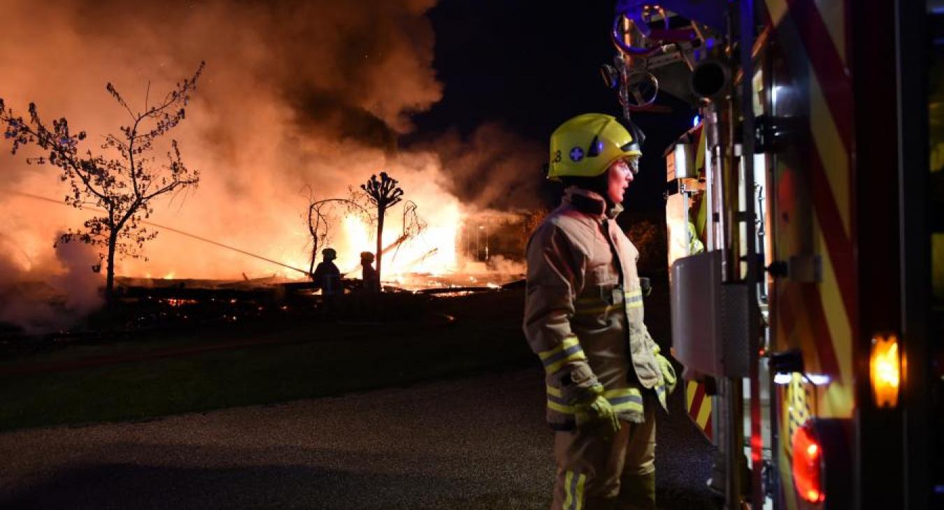 Fire sky firefighter 35633873623