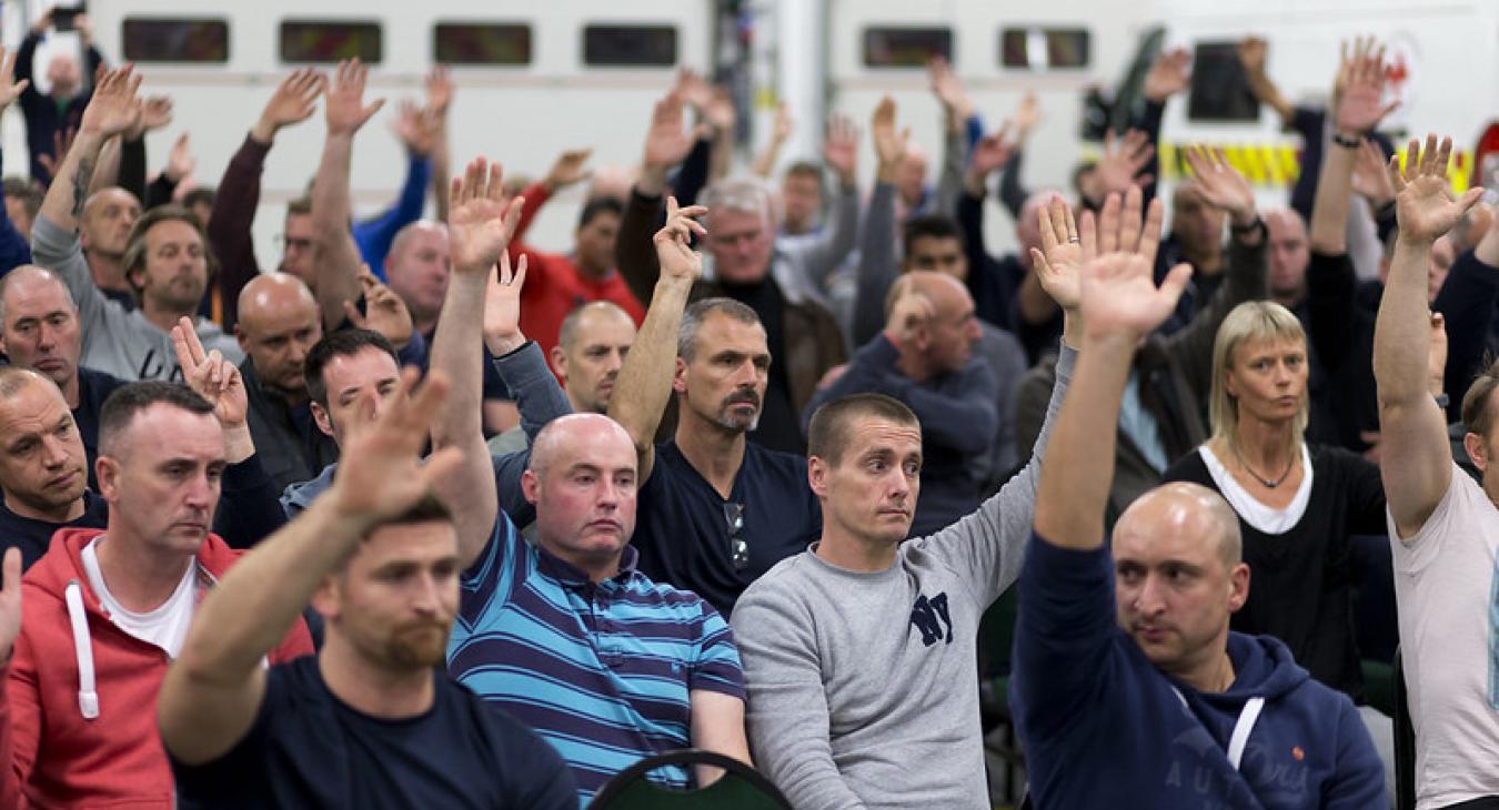 Hands up voting