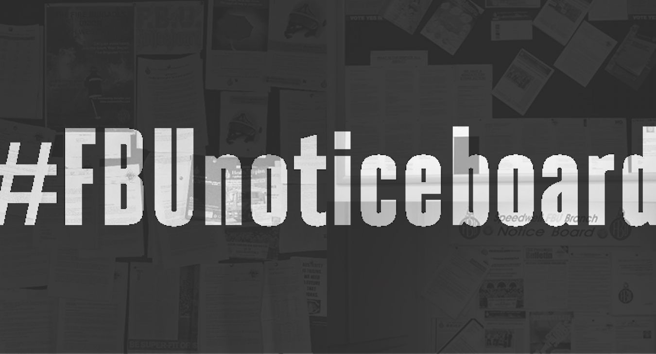FBU noticeboard