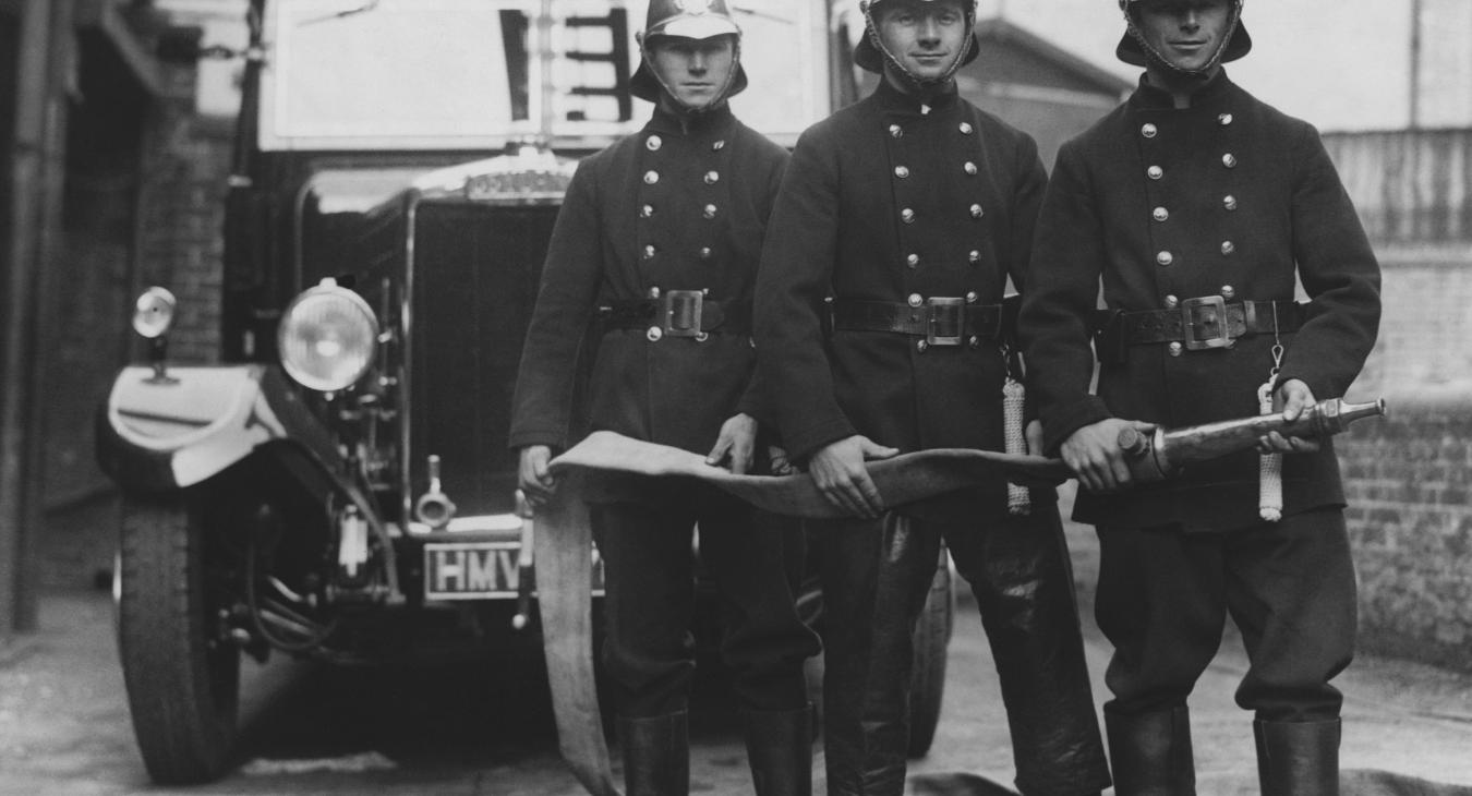 History vintage firefighters