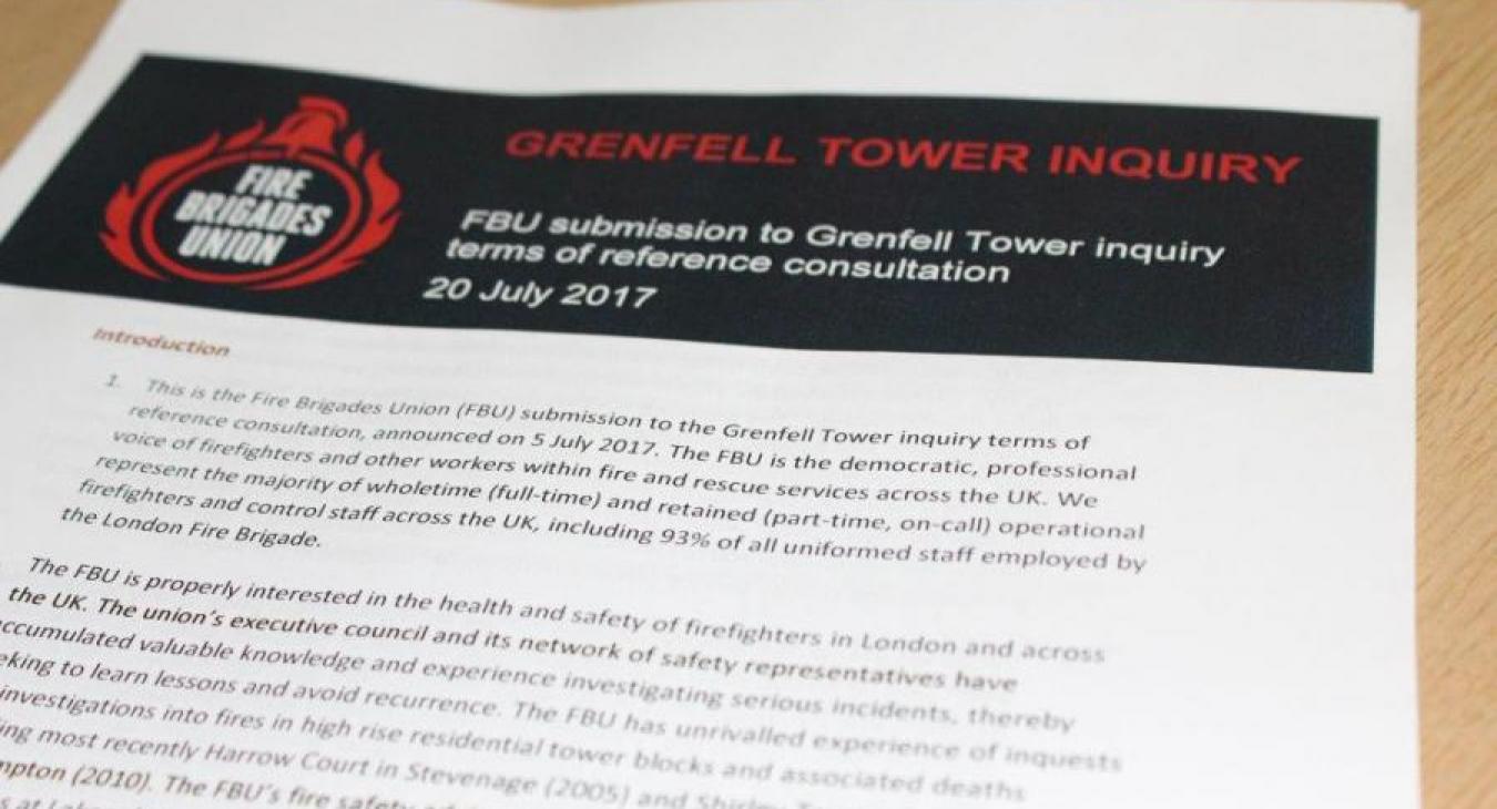 FBU letterhead