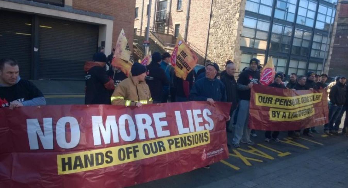 no-more-lies-banner-protest
