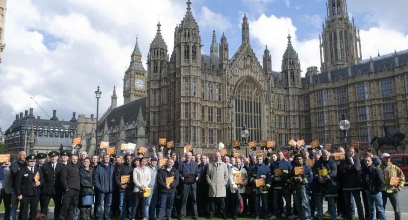 outside-parliament-westminster-protest