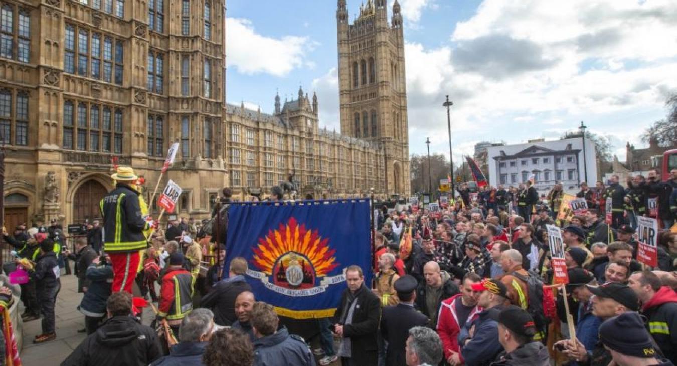 protest-outside-parliament-westminster