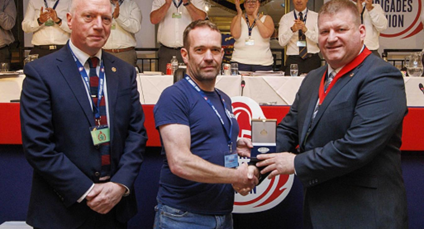 Brendan Woodhouse medal 