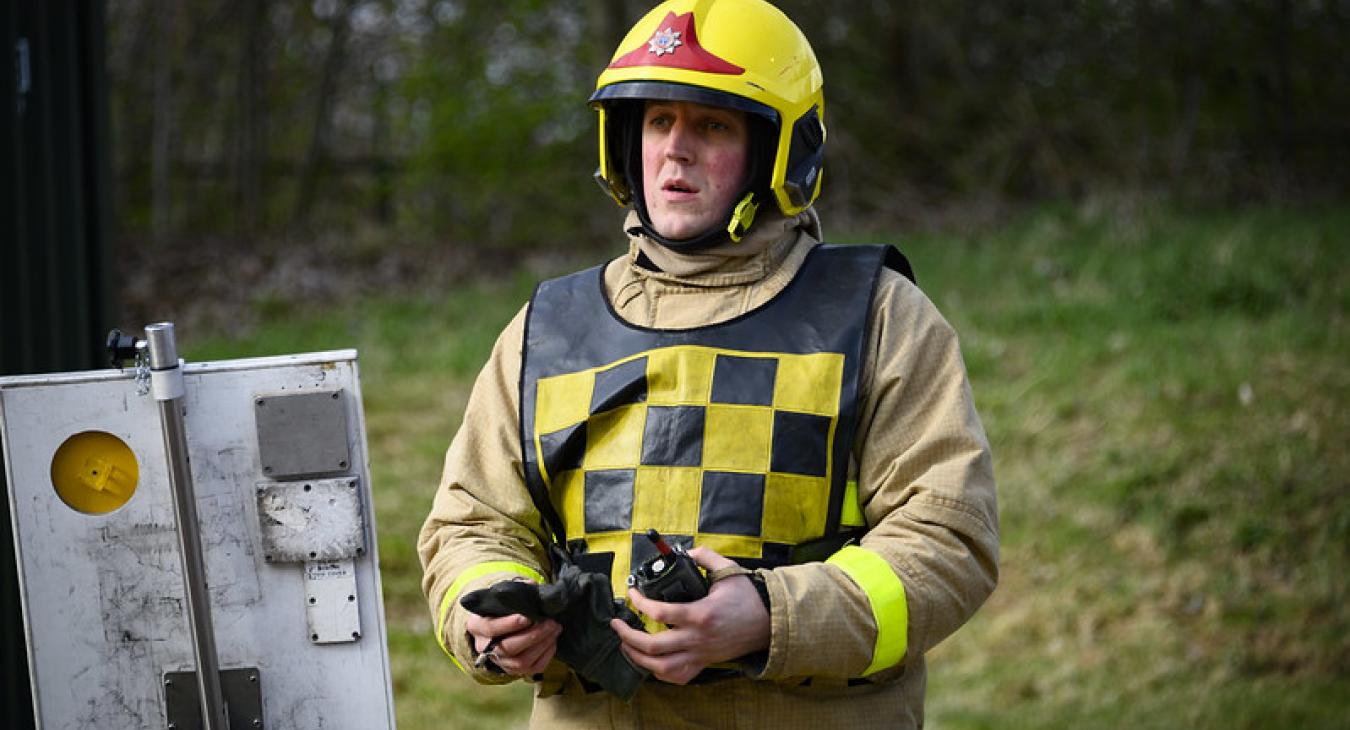 Cheshire firefighter