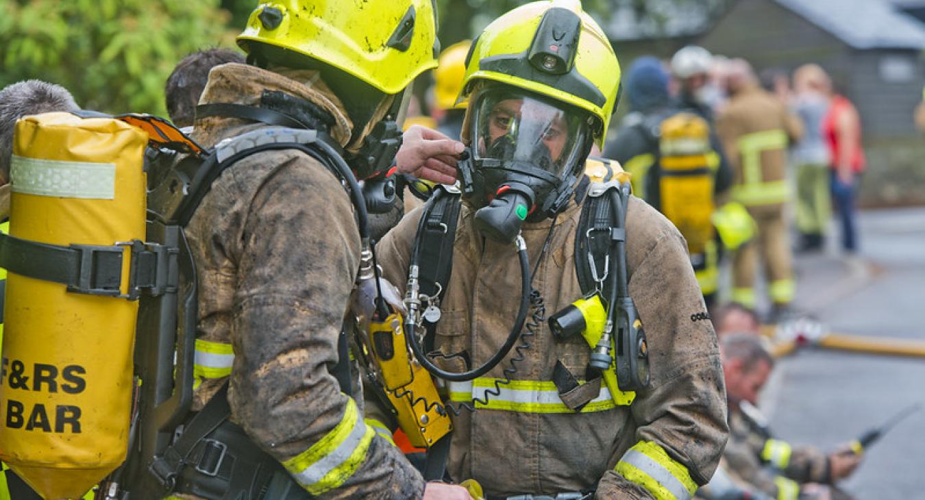 Generic photo of firefighters