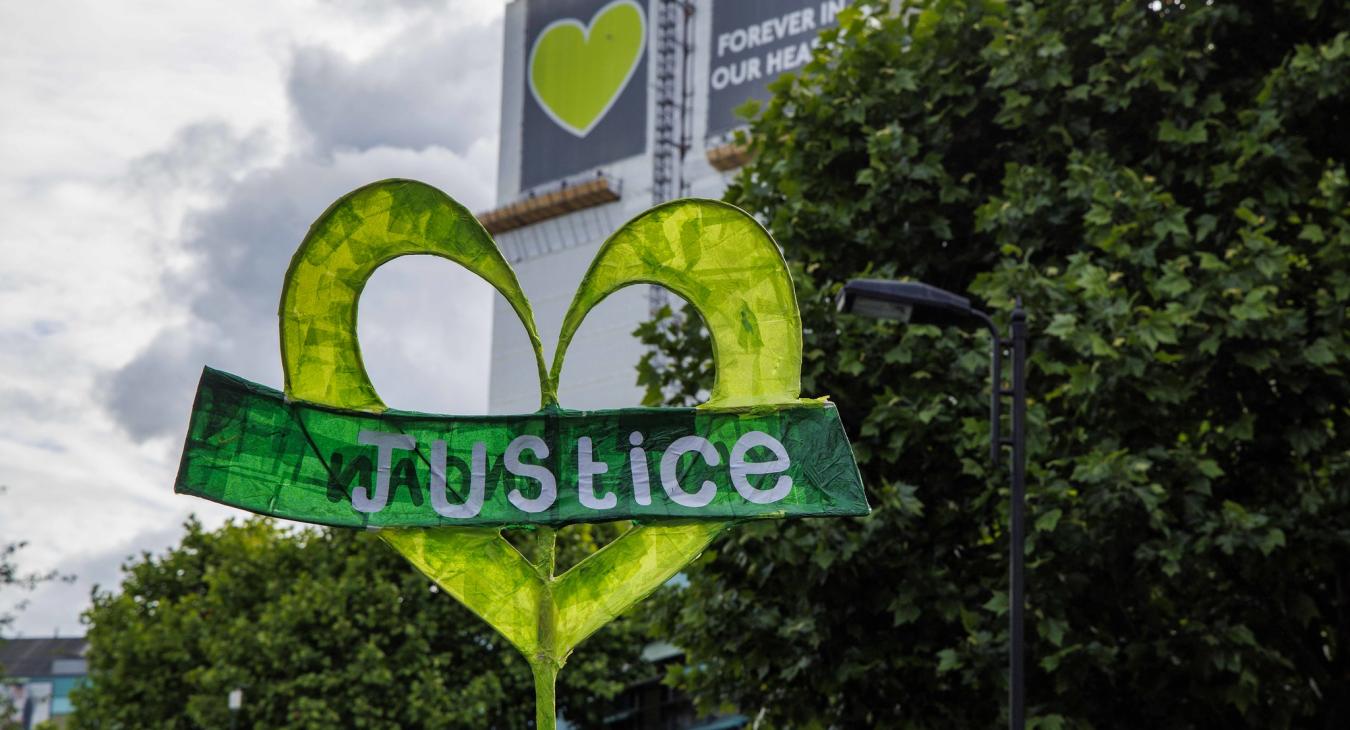 Grenfell silent walk
