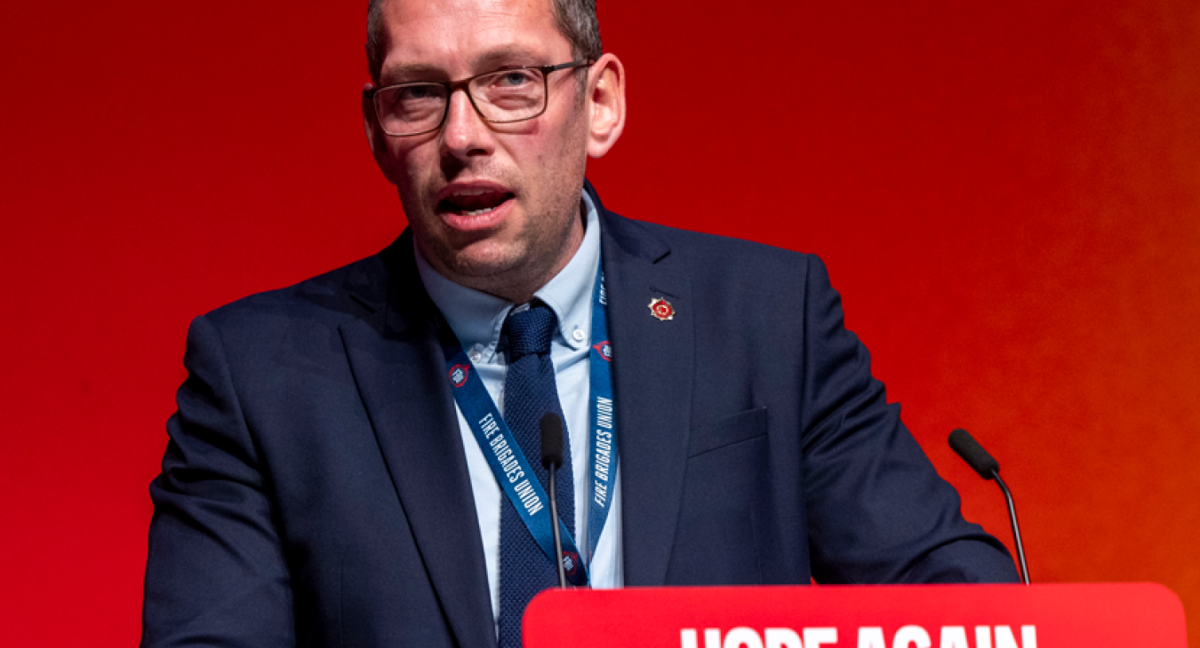 Steve Wright at Labour conference 2026